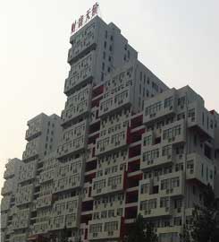 [鄭州真石漆]富士康冠達(dá)花園個性設(shè)計，只用超前單彩真石漆